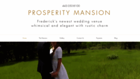What Prosperitymansion.com website looked like in 2020 (4 years ago)