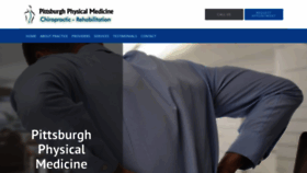 What Pittsburghphysmed.com website looked like in 2020 (4 years ago)