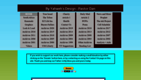 What Pastordan.net website looked like in 2020 (4 years ago)