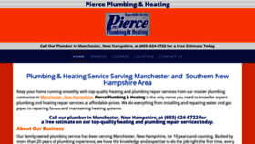 What Pierceph.com website looked like in 2020 (4 years ago)
