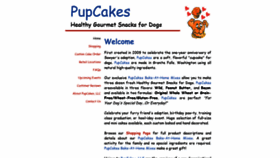 What Pupcakesmuffins.com website looked like in 2020 (4 years ago)