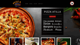 What Pizza-atilla-zele.be website looked like in 2020 (4 years ago)