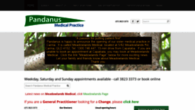 What Pandanusmedicalpractice.com.au website looked like in 2020 (4 years ago)