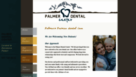 What Palmerdentalcenter.com website looked like in 2020 (4 years ago)