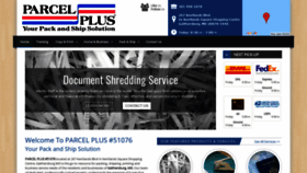 What Parcelplusgaithersburg.com website looked like in 2020 (4 years ago)