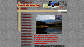 What Pearllakehist.com website looked like in 2020 (4 years ago)
