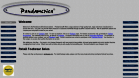 What Pandamerica.com website looked like in 2020 (4 years ago)