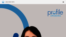 What Profileorthodontics.com.au website looked like in 2020 (4 years ago)