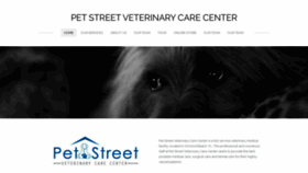 What Petstreet.us website looked like in 2020 (4 years ago)