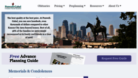 What Penwellgabelkc.com website looked like in 2020 (5 years ago)
