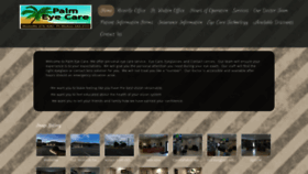 What Palmeyecare.com website looked like in 2020 (5 years ago)