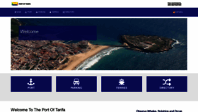 What Portoftarifa.com website looked like in 2020 (4 years ago)
