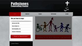 What Pathstones.org website looked like in 2020 (4 years ago)