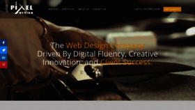 What Pixeldesignau.com website looked like in 2020 (4 years ago)