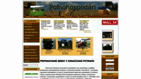 What Polnohospodari.sk website looked like in 2020 (4 years ago)
