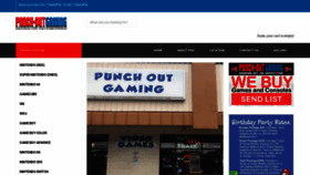 What Punchoutgaming.com website looked like in 2020 (4 years ago)