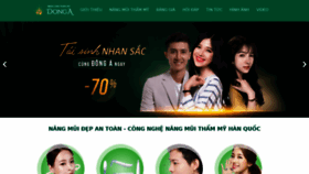 What Phauthuatnangmui.com.vn website looked like in 2020 (4 years ago)