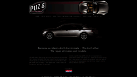 What Puzsautobody.com website looked like in 2020 (4 years ago)