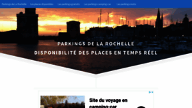 What Parkinglarochelle.fr website looked like in 2020 (4 years ago)