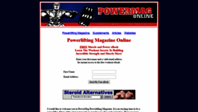 What Powermagonline.com website looked like in 2020 (4 years ago)