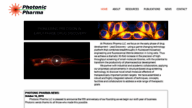 What Photonicpharma.com website looked like in 2020 (4 years ago)