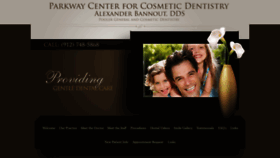 What Poolercosmeticdentist.com website looked like in 2020 (4 years ago)