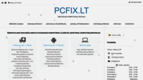 What Pcfix.lt website looked like in 2020 (4 years ago)