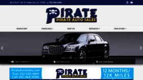 What Pirateautosales.com website looked like in 2020 (4 years ago)