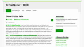 What Perinetkeller.at website looked like in 2020 (4 years ago)