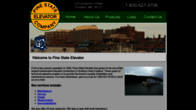 What Pinestateelevator.com website looked like in 2020 (4 years ago)
