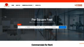 What Persquarefeet.co.in website looked like in 2020 (4 years ago)