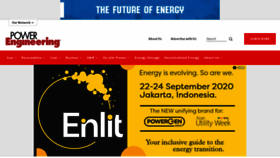 What Power-eng.com website looked like in 2020 (4 years ago)