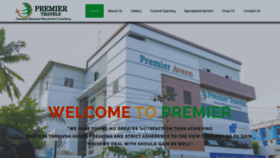 What Premiertravels.co.in website looked like in 2020 (4 years ago)