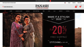 What Panashindia.com website looked like in 2020 (4 years ago)