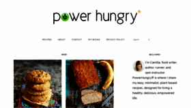 What Powerhungry.com website looked like in 2020 (4 years ago)