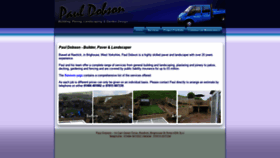 What Pauldobson.me.uk website looked like in 2020 (4 years ago)