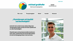 What Physiotherapie-grubhofer.at website looked like in 2020 (4 years ago)