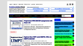 What Pendaftaranonline.web.id website looked like in 2020 (4 years ago)