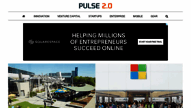 What Pulse2.com website looked like in 2020 (4 years ago)