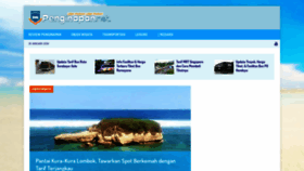 What Penginapan.net website looked like in 2020 (4 years ago)