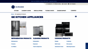 What Products.geappliances.com website looked like in 2020 (4 years ago)