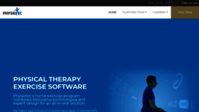 What Physiotec.ca website looked like in 2020 (4 years ago)