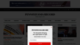 What Pennrecord.com website looked like in 2020 (4 years ago)