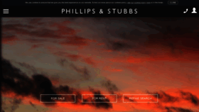 What Phillipsandstubbs.co.uk website looked like in 2020 (4 years ago)