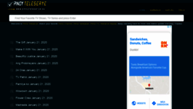 What Pinoyteleserye.su website looked like in 2020 (4 years ago)