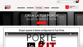 What Porteinkit.it website looked like in 2020 (4 years ago)