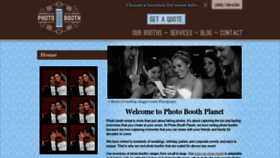 What Photoboothplanet.com website looked like in 2020 (4 years ago)