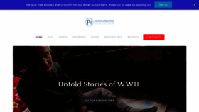 What Pacificatrocities.org website looked like in 2020 (4 years ago)