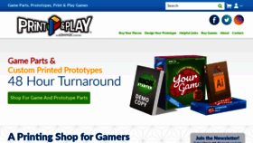 What Printplaygames.com website looked like in 2020 (4 years ago)