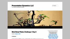 What Presentation-dynamics.net website looked like in 2020 (4 years ago)